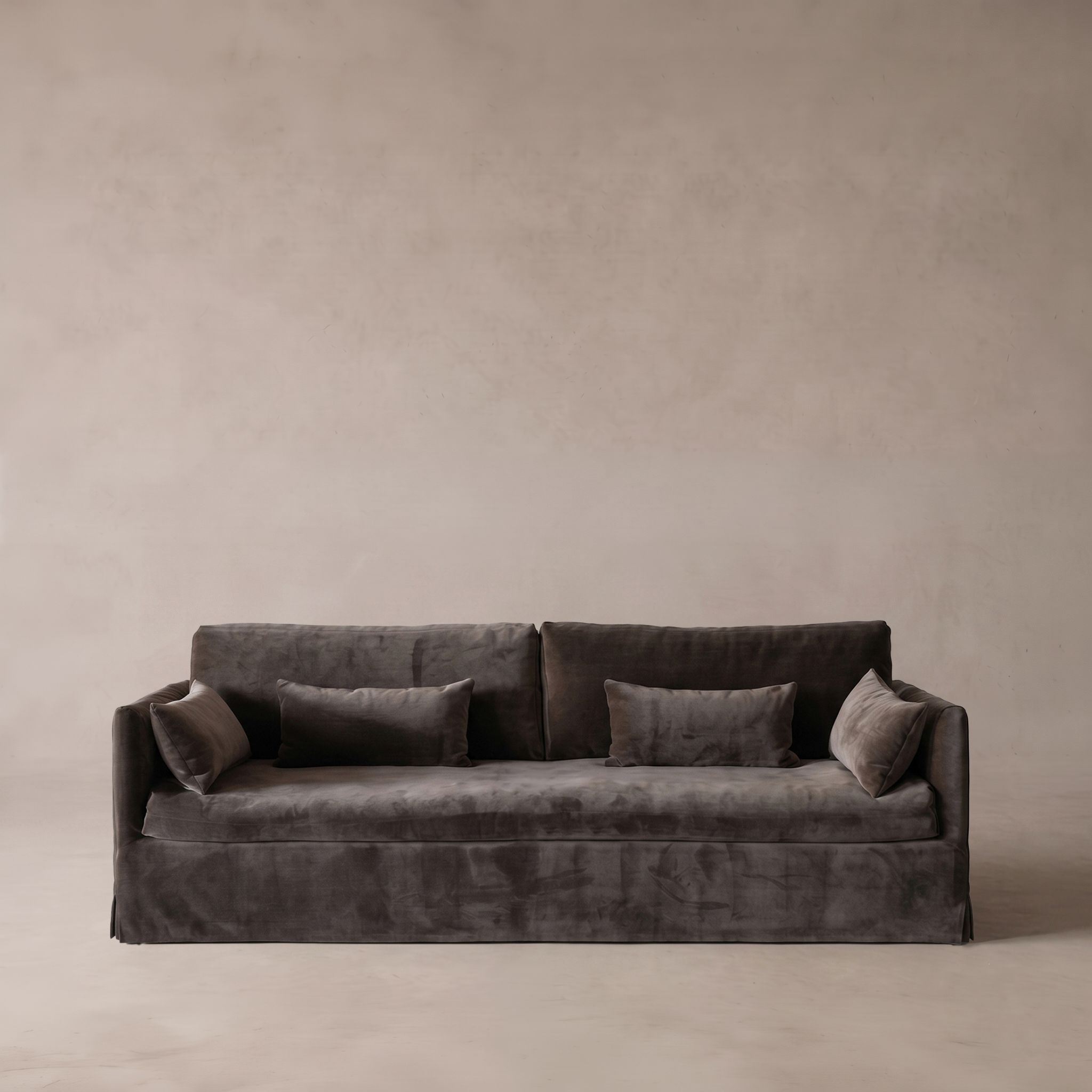Vienna Urban Two Seater Sofa - Velvet Taupe