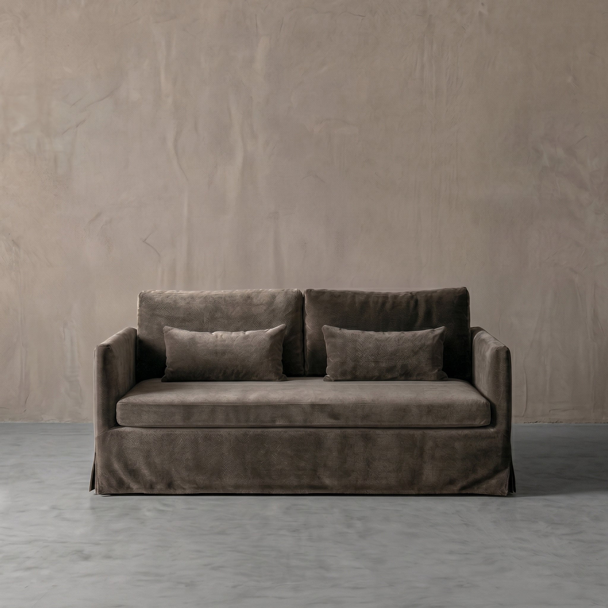 Vienna Urban Two Seater Sofa - Velvet Taupe