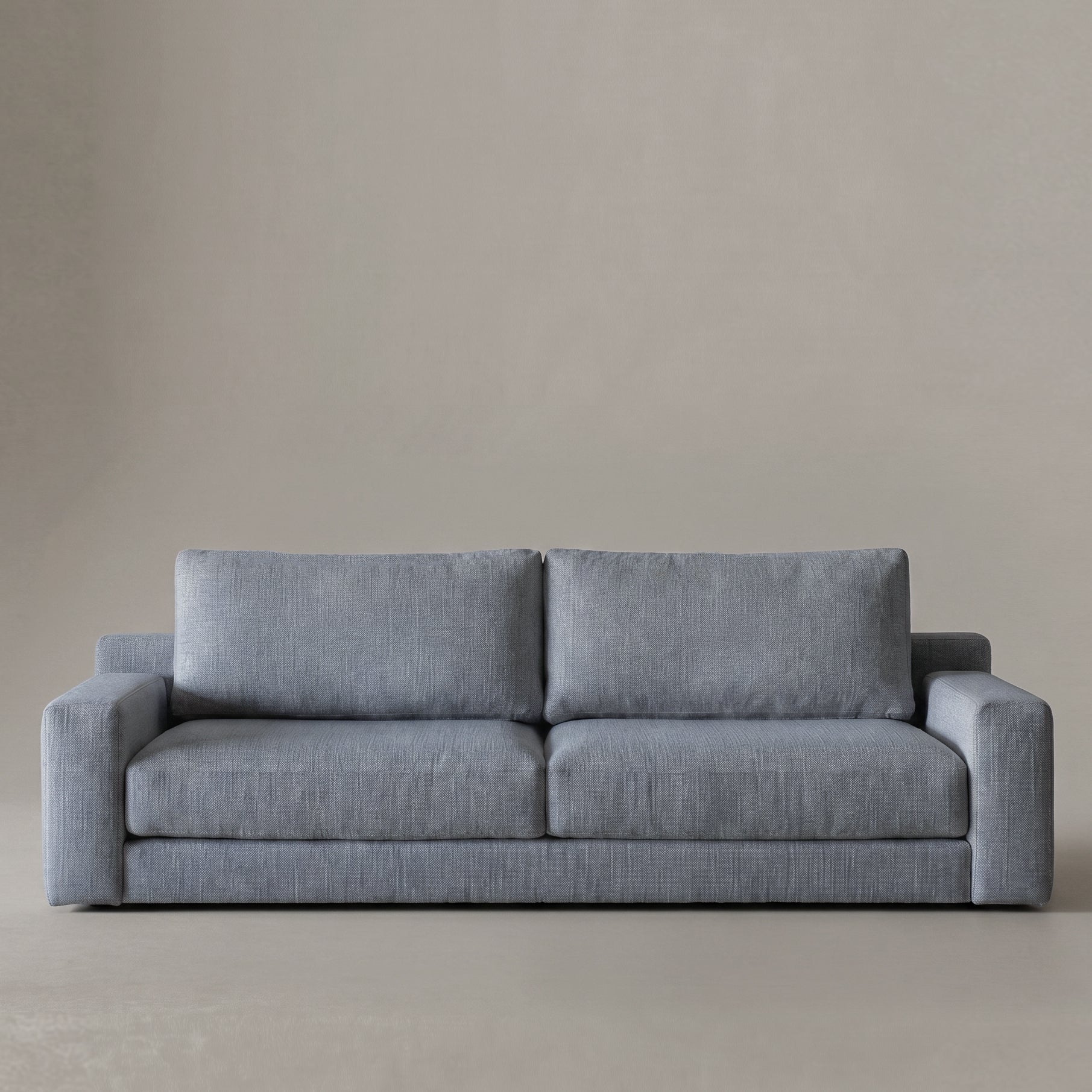 Yorra Grey Classic Style 3 Seater Sofa