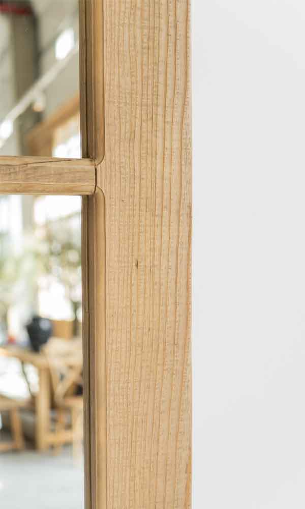 Fenetre Mirror  - WS Living - UAE -  Wood and steel Furnitures - Dubai