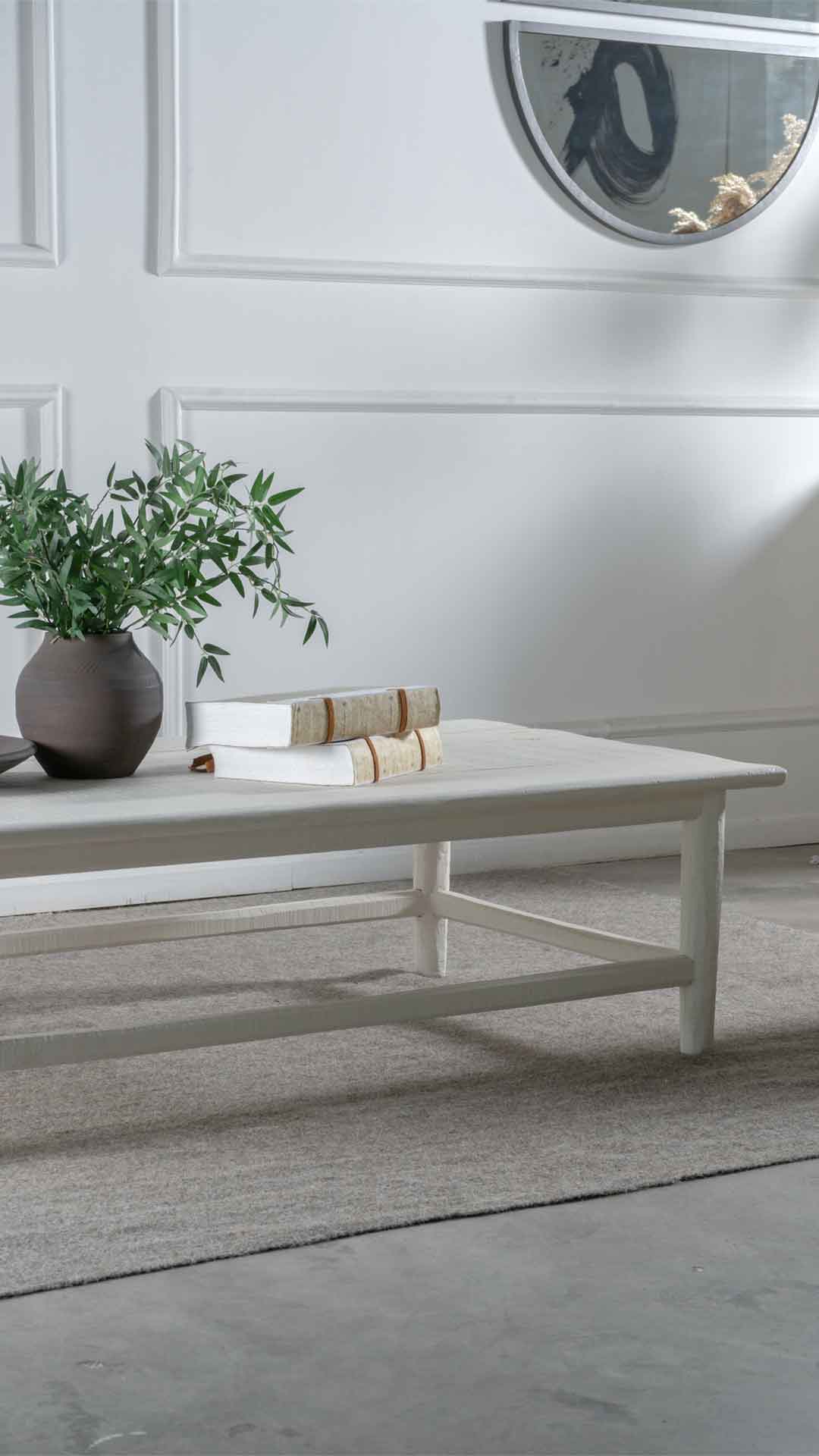 Fontana Coffee Table  - WS Living - UAE -  Wood and steel Furnitures - Dubai