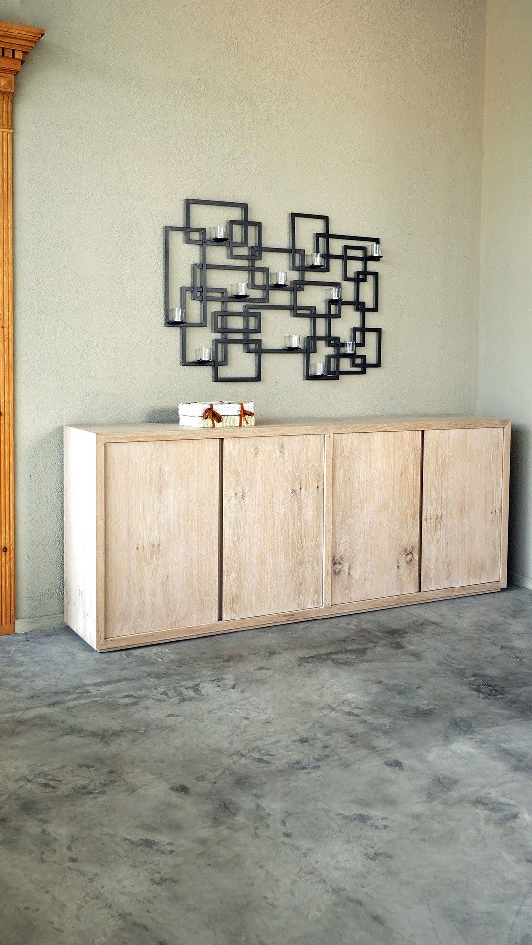 Tavira Sideboard  - WS Living - UAE -  Wood and steel Furnitures - Dubai