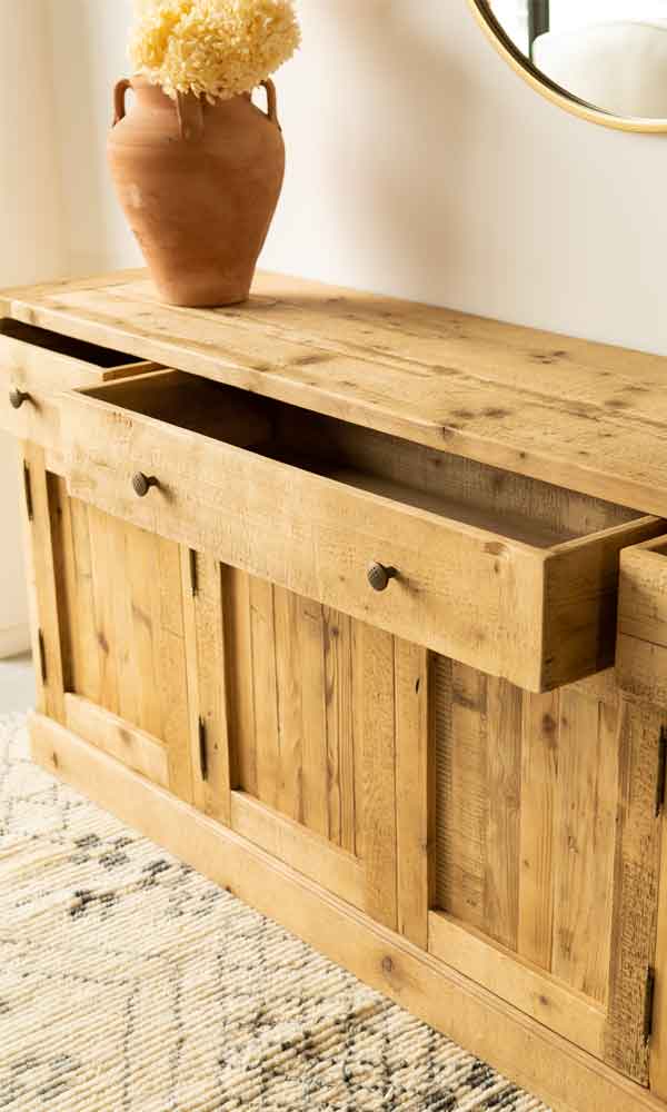 Culture Sideboard  - WS Living - UAE -  Wood and steel Furnitures - Dubai