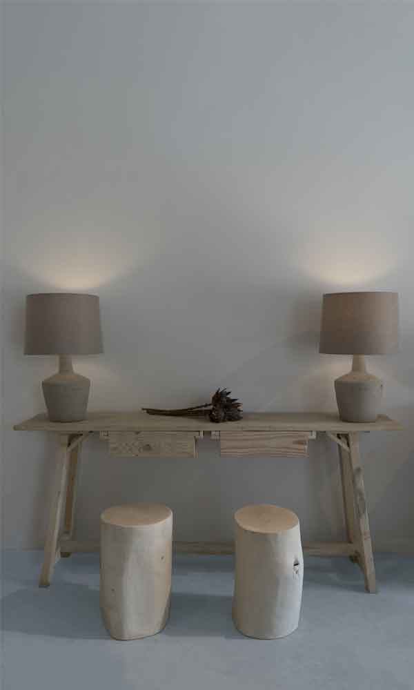Erika Lamp  - WS Living - UAE -  Wood and steel Furnitures - Dubai
