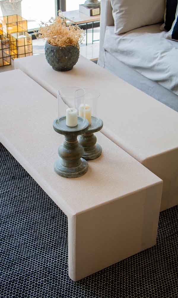 Alaska Coffee Table-Rectangle  - WS Living - UAE -  Wood and steel Furnitures - Dubai