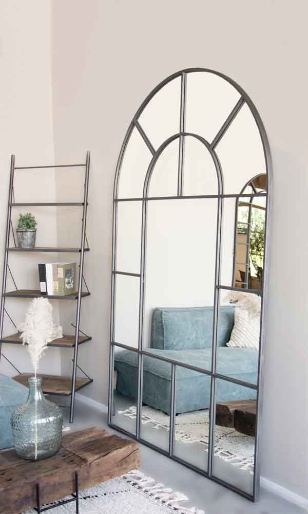 Magnolia Mirror  - WS Living - UAE -  Wood and steel Furnitures - Dubai