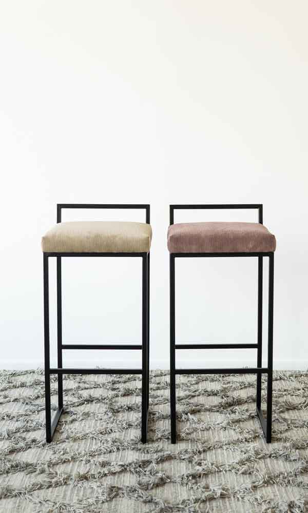 Oslo Bar Stool  - WS Living - UAE -  Wood and steel Furnitures - Dubai