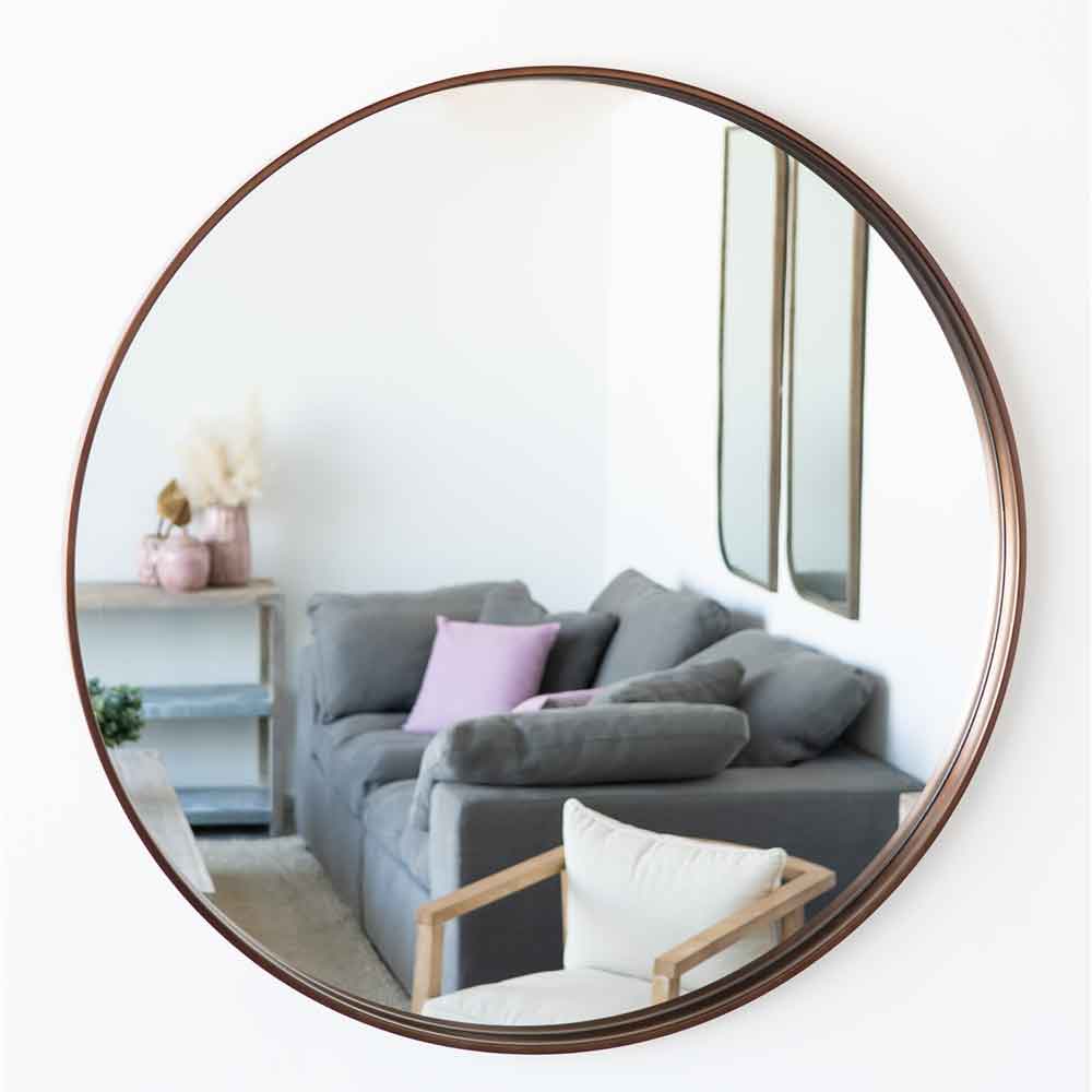 Shirley Mirror  - WS Living - UAE -  Wood and steel Furnitures - Dubai
