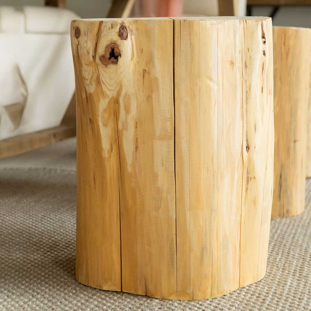 Tree Log  - WS Living - UAE -  Wood and steel Furnitures - Dubai